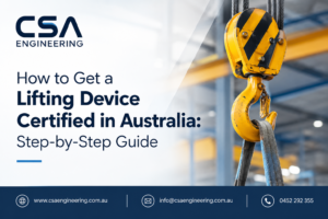 Lifting Device Certification Australia